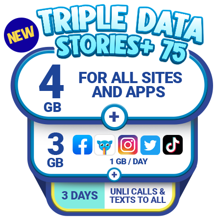 Triple Data Stories+ 75